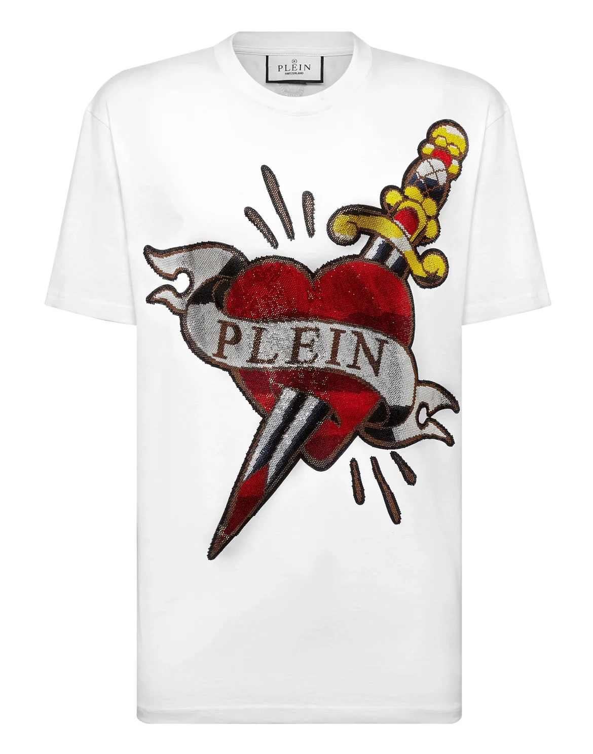 T-shirt Round Neck SS Love, цвет: Белый