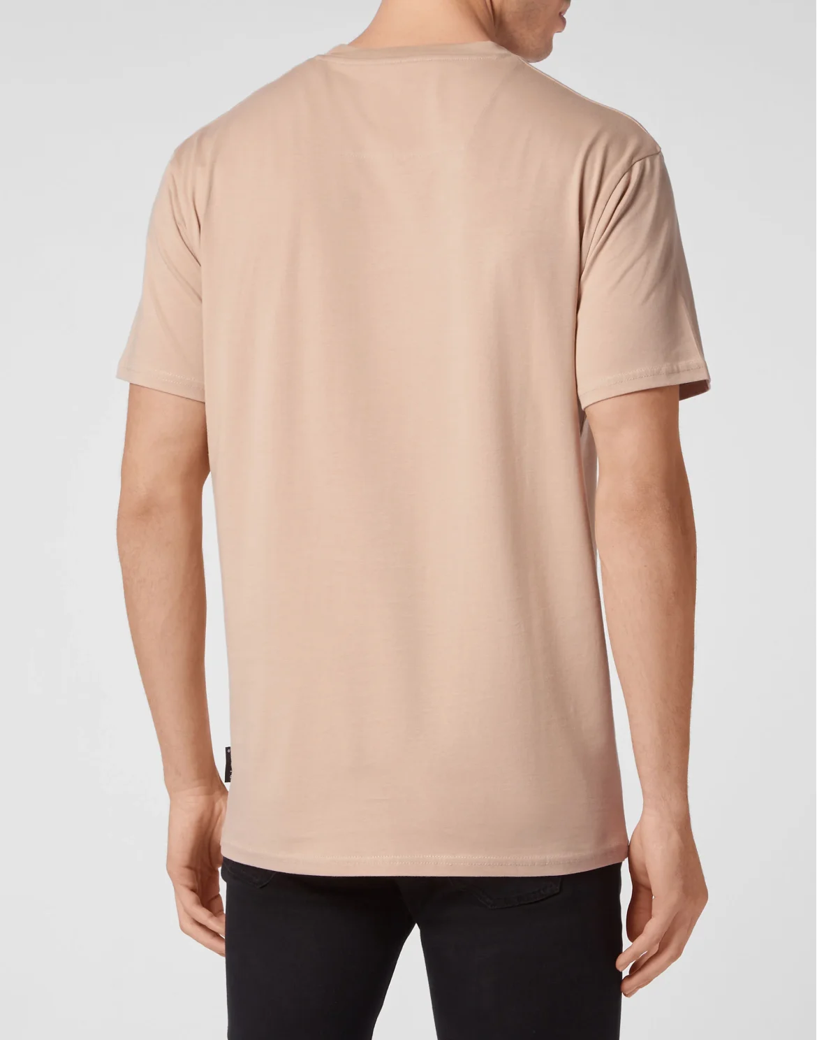 T-shirt Round Neck SS Gothic Plein, цвет: Бежевый