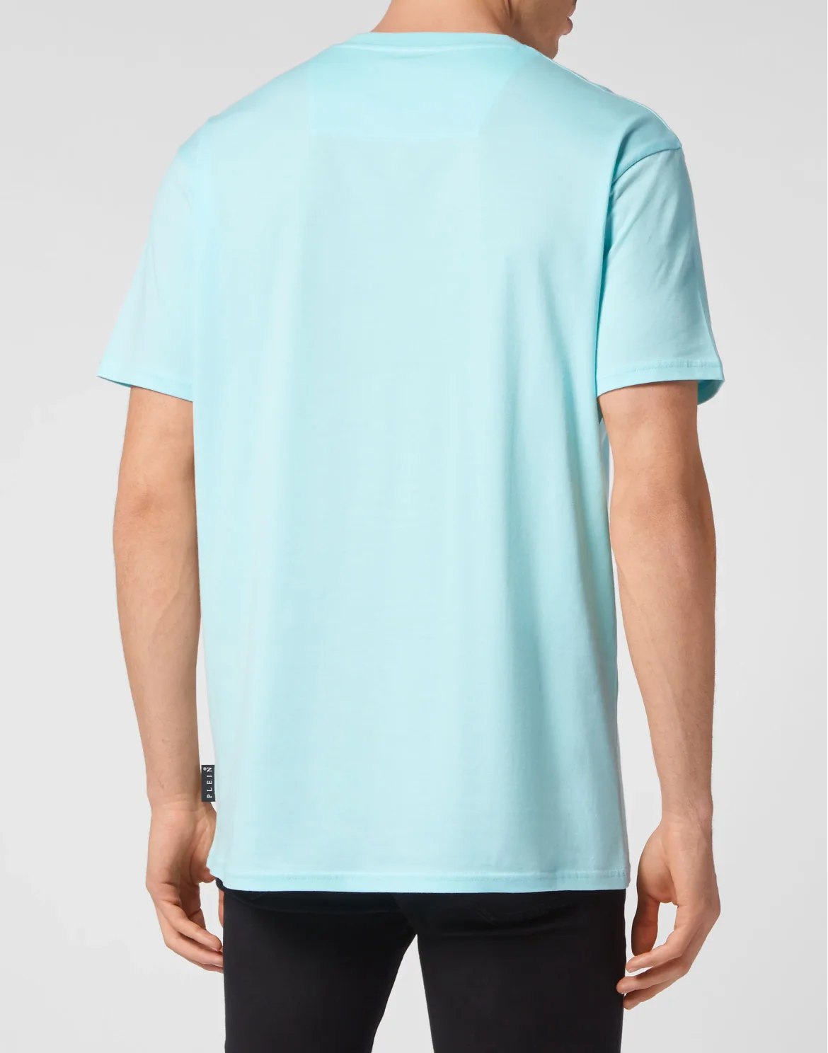 T-shirt Round Neck SS Gothic Plein, цвет: Голубой