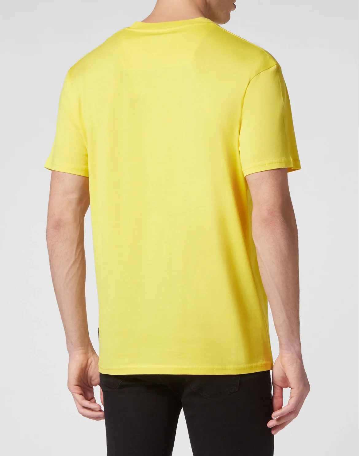 T-shirt Round Neck SS Gothic Plein, цвет: Желтый