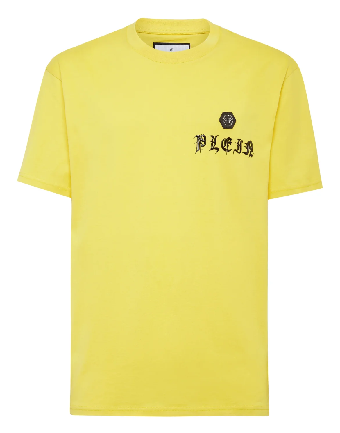 T-shirt Round Neck SS Gothic Plein, цвет: Желтый