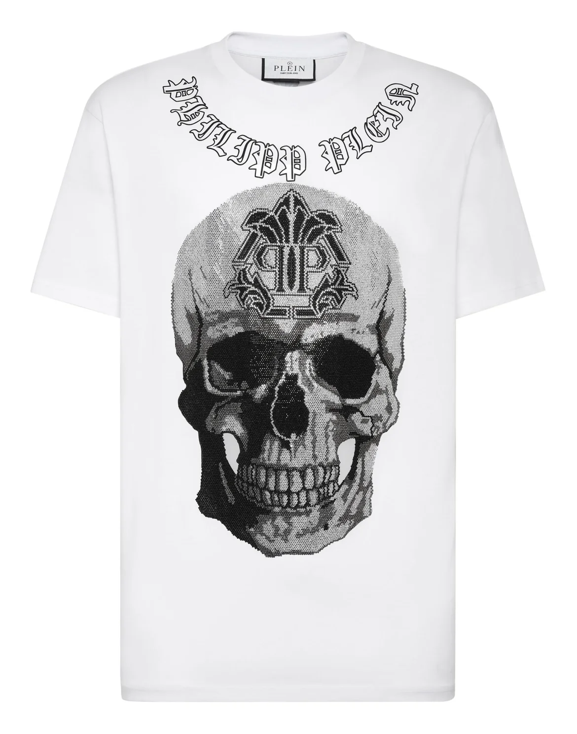 T-shirt Round Neck SS Gothic Banner, цвет: Белый