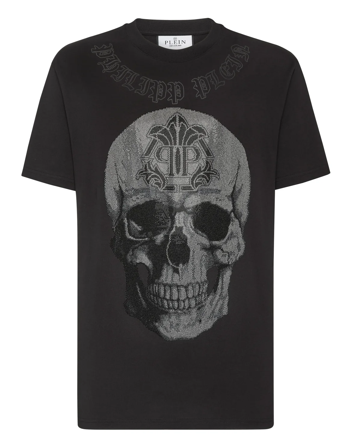 T-shirt Round Neck SS Gothic Banner, цвет: Черный