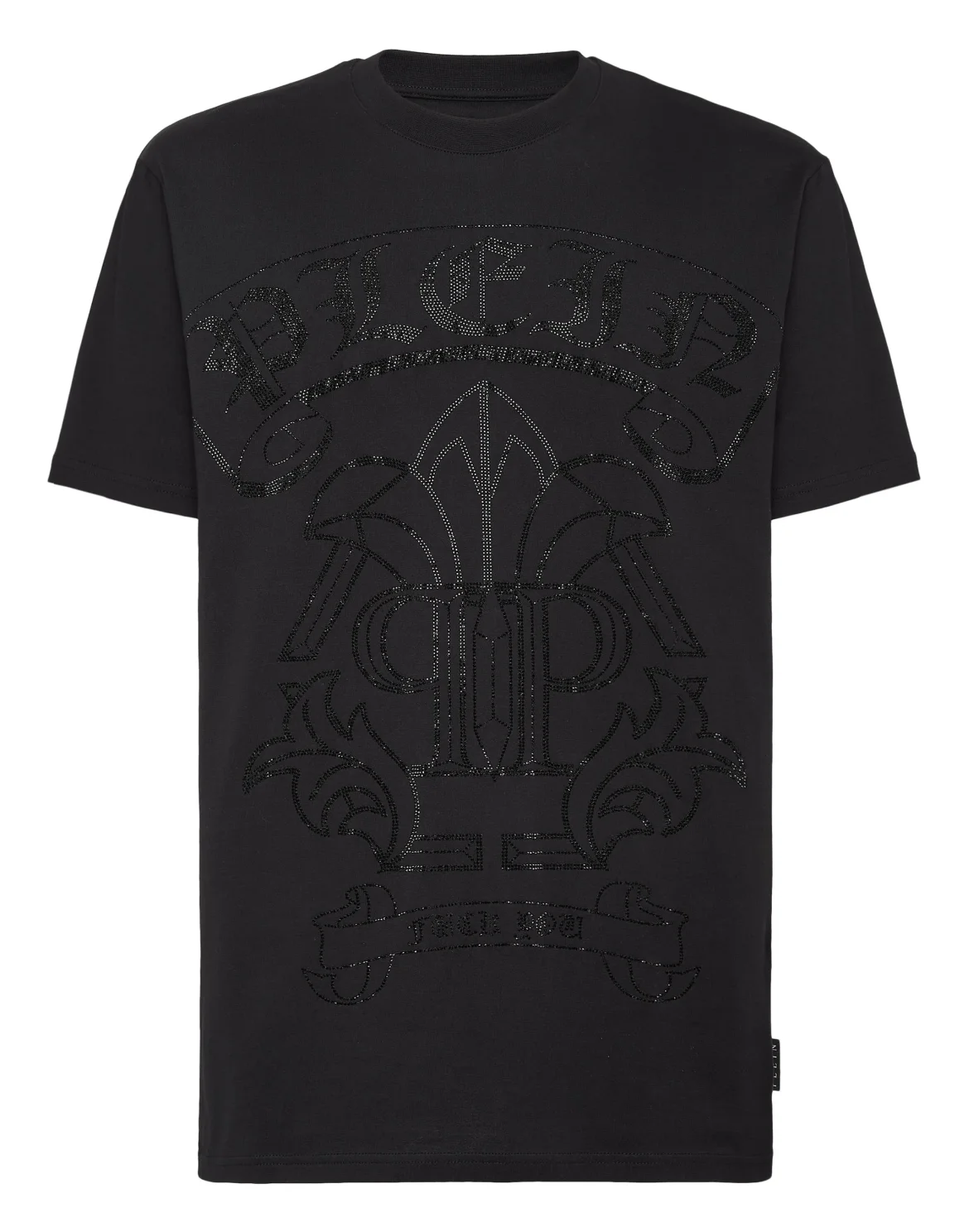 T-shirt Round Neck SS Gothic Banner, цвет: Черный
