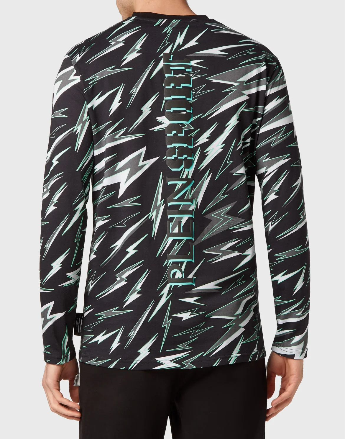 T-shirt Round Neck LS Tiger, цвет: Зеленый