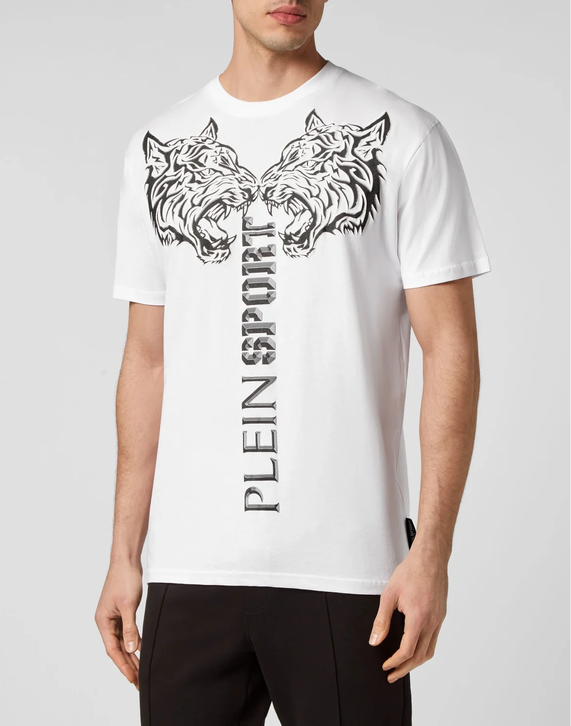 T-shirt Round Neck SS Tiger, цвет: Белый
