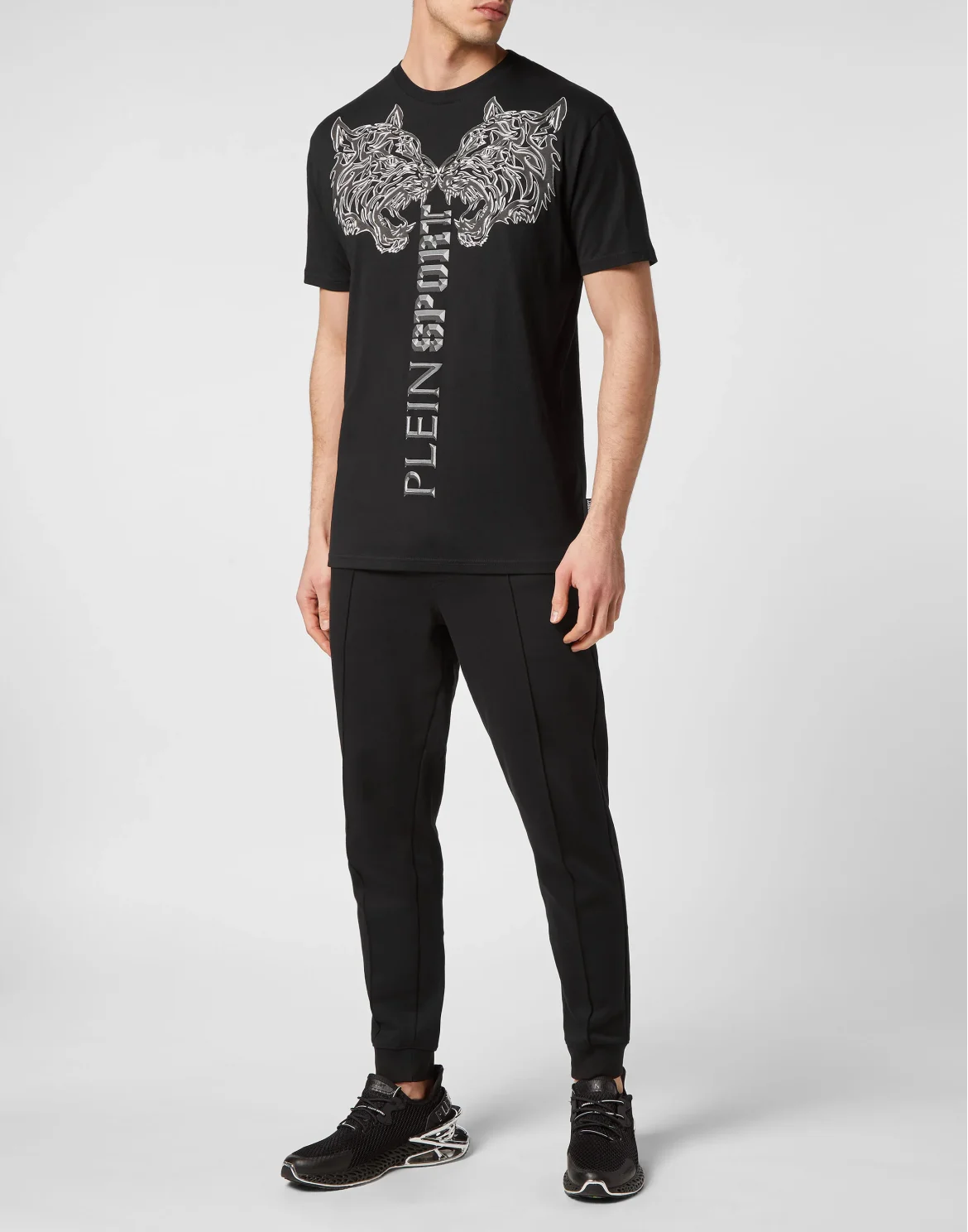 T-shirt Round Neck SS Tiger, цвет: Черный