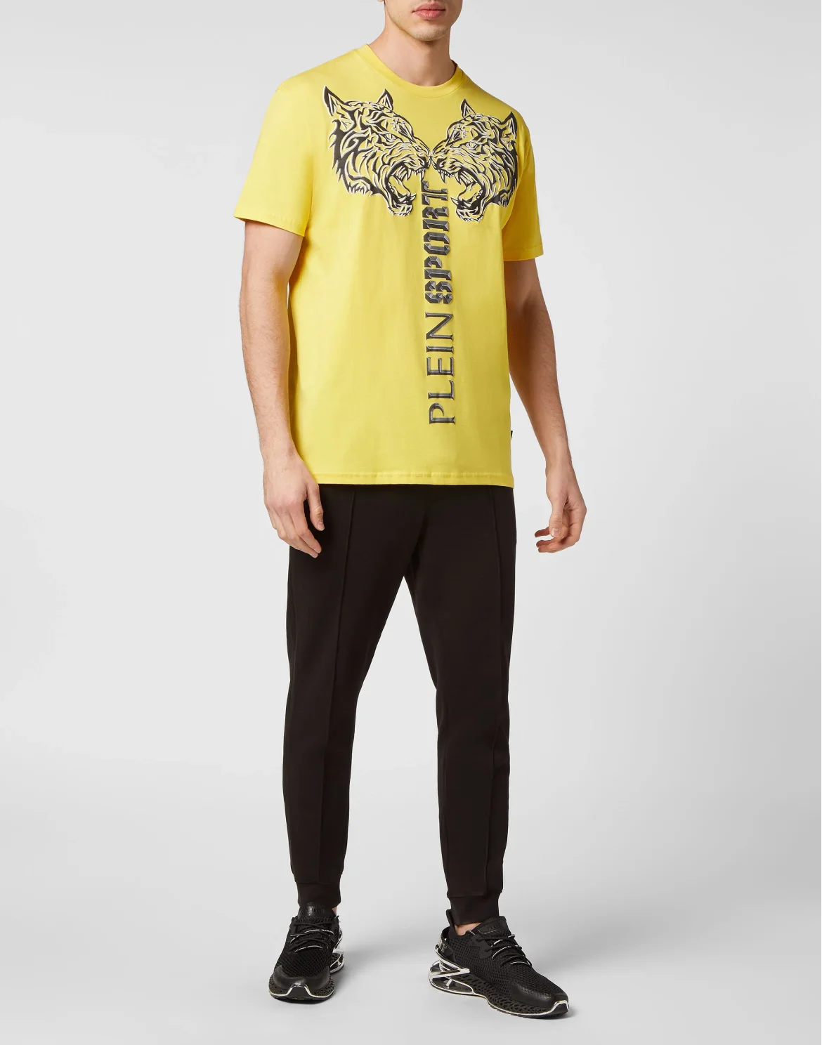 T-shirt Round Neck SS Tiger, цвет: Желтый