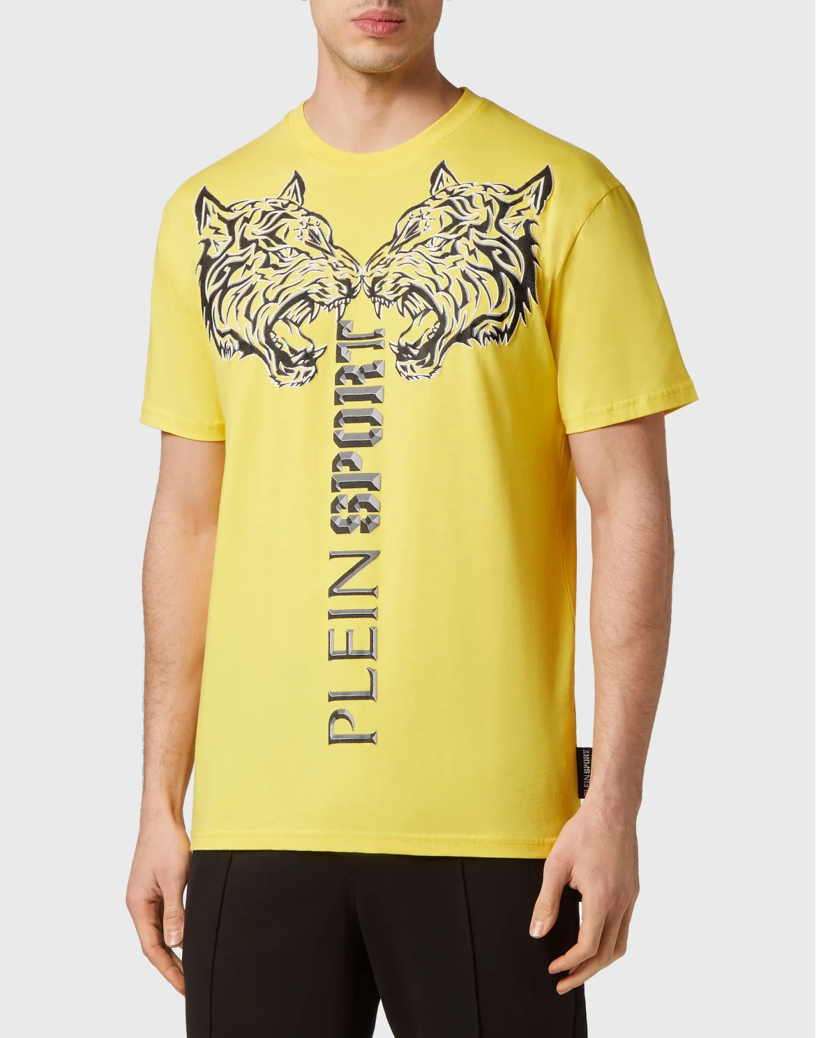 T-shirt Round Neck SS Tiger, цвет: Желтый