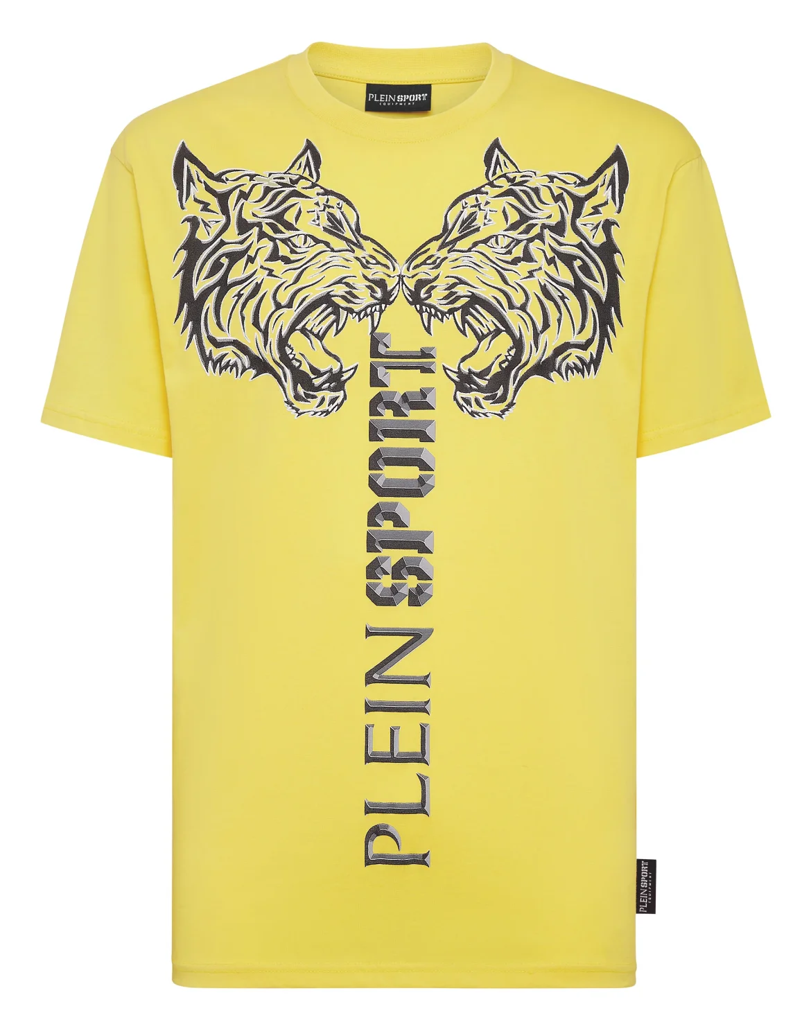 T-shirt Round Neck SS Tiger, цвет: Желтый