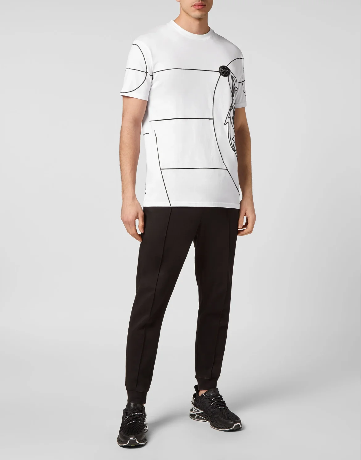 T-shirt Round Neck SS Tiger, цвет: Белый