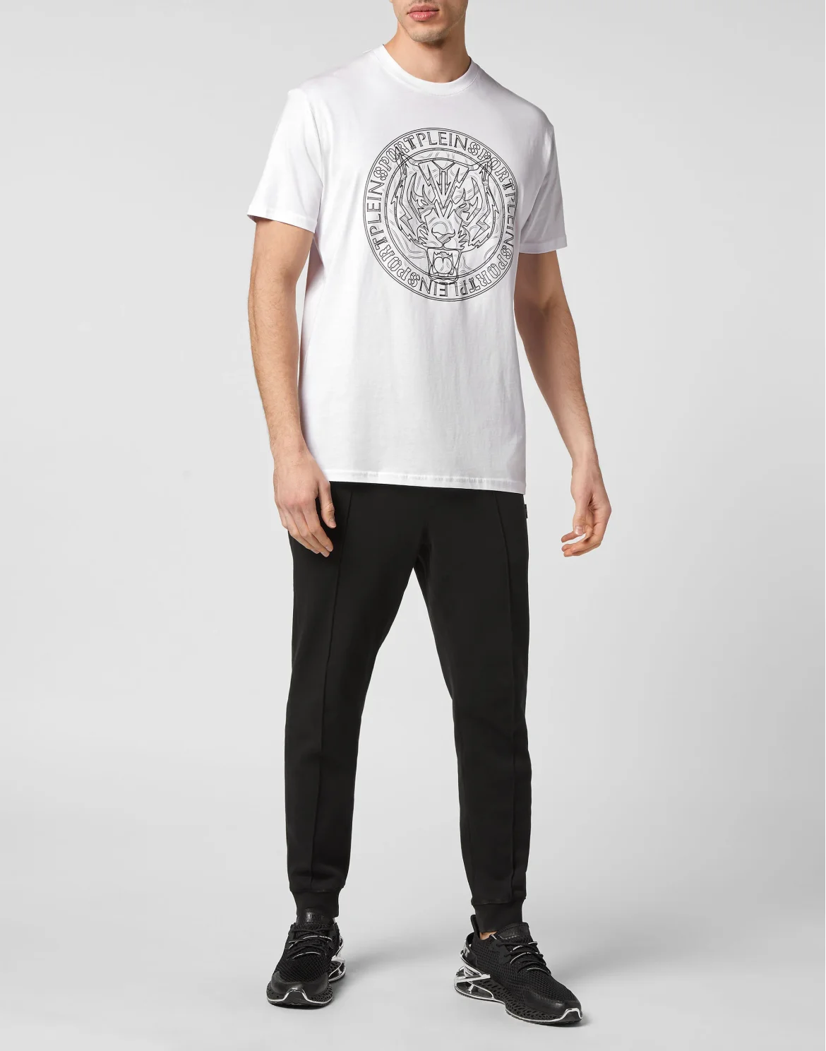T-shirt Round Neck SS Tiger, цвет: Белый