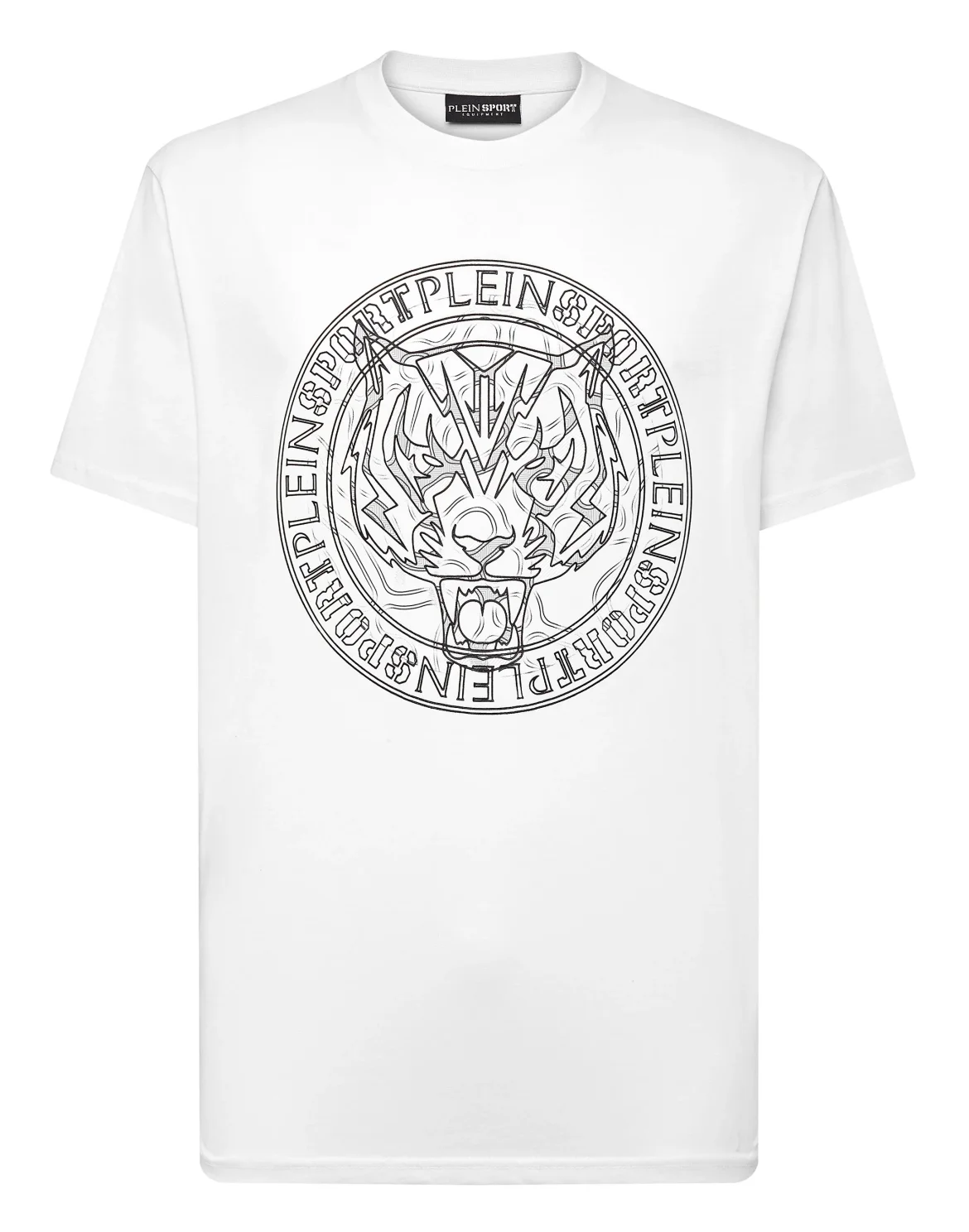 T-shirt Round Neck SS Tiger, цвет: Белый