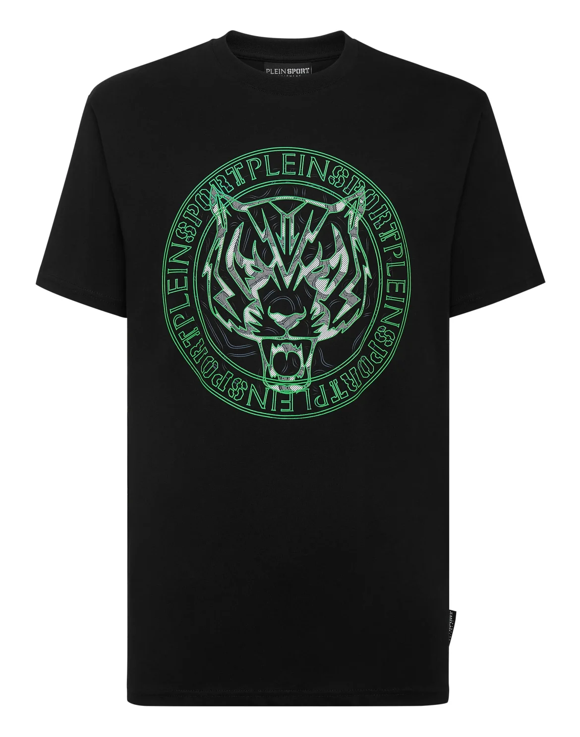 T-shirt Round Neck SS Tiger, цвет: Зеленый