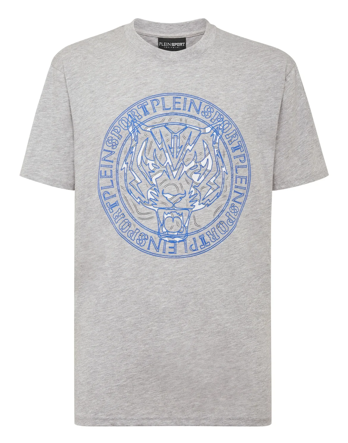 T-shirt Round Neck SS Tiger, цвет: Серый