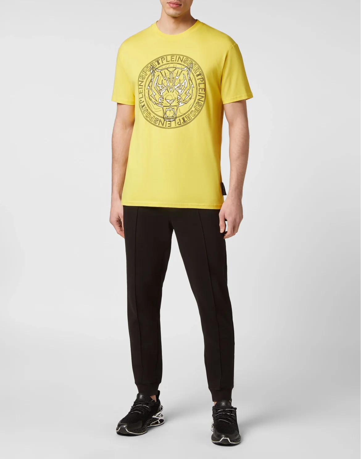 T-shirt Round Neck SS Tiger, цвет: Желтый