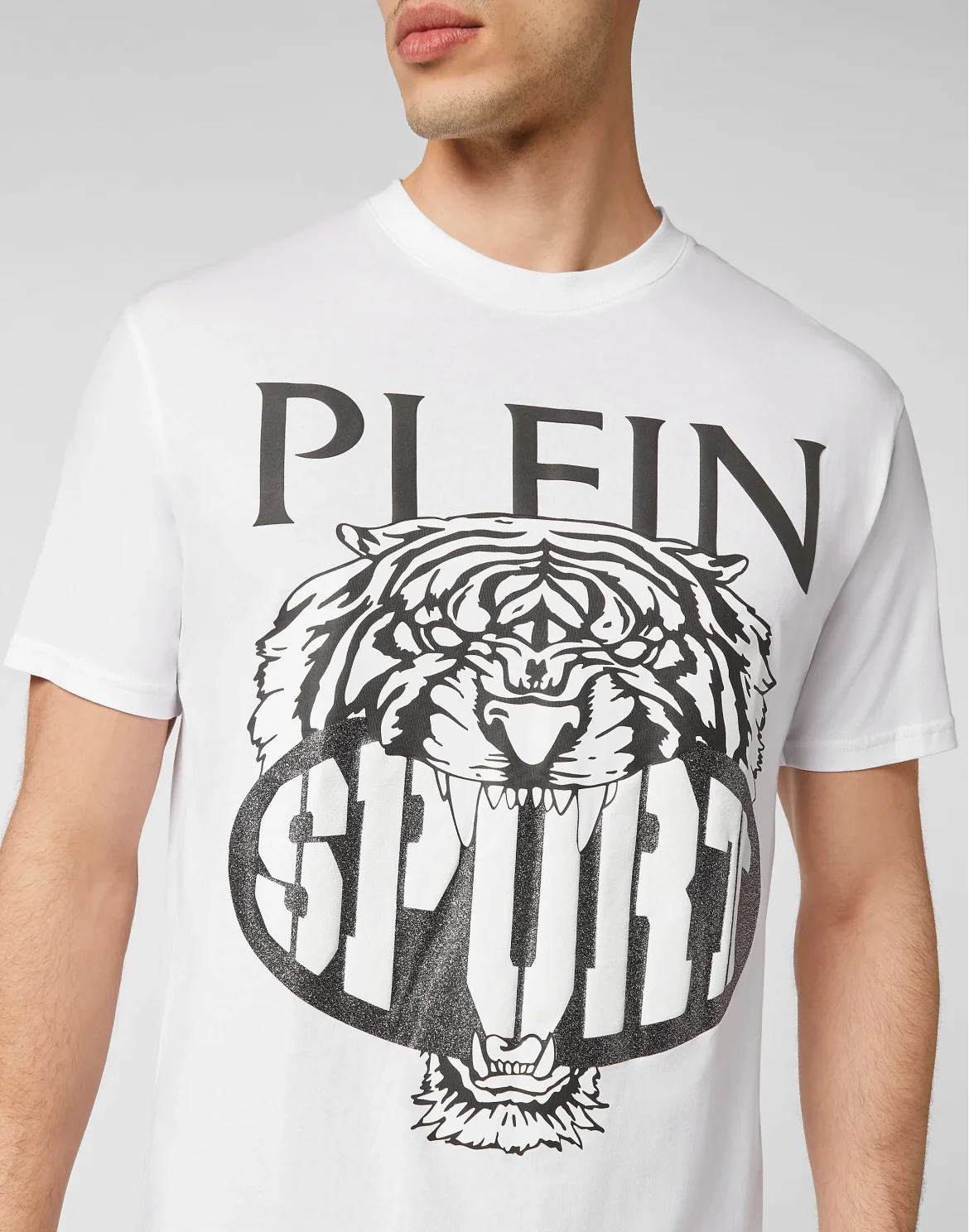 T-shirt Round Neck SS Tiger, цвет: Белый