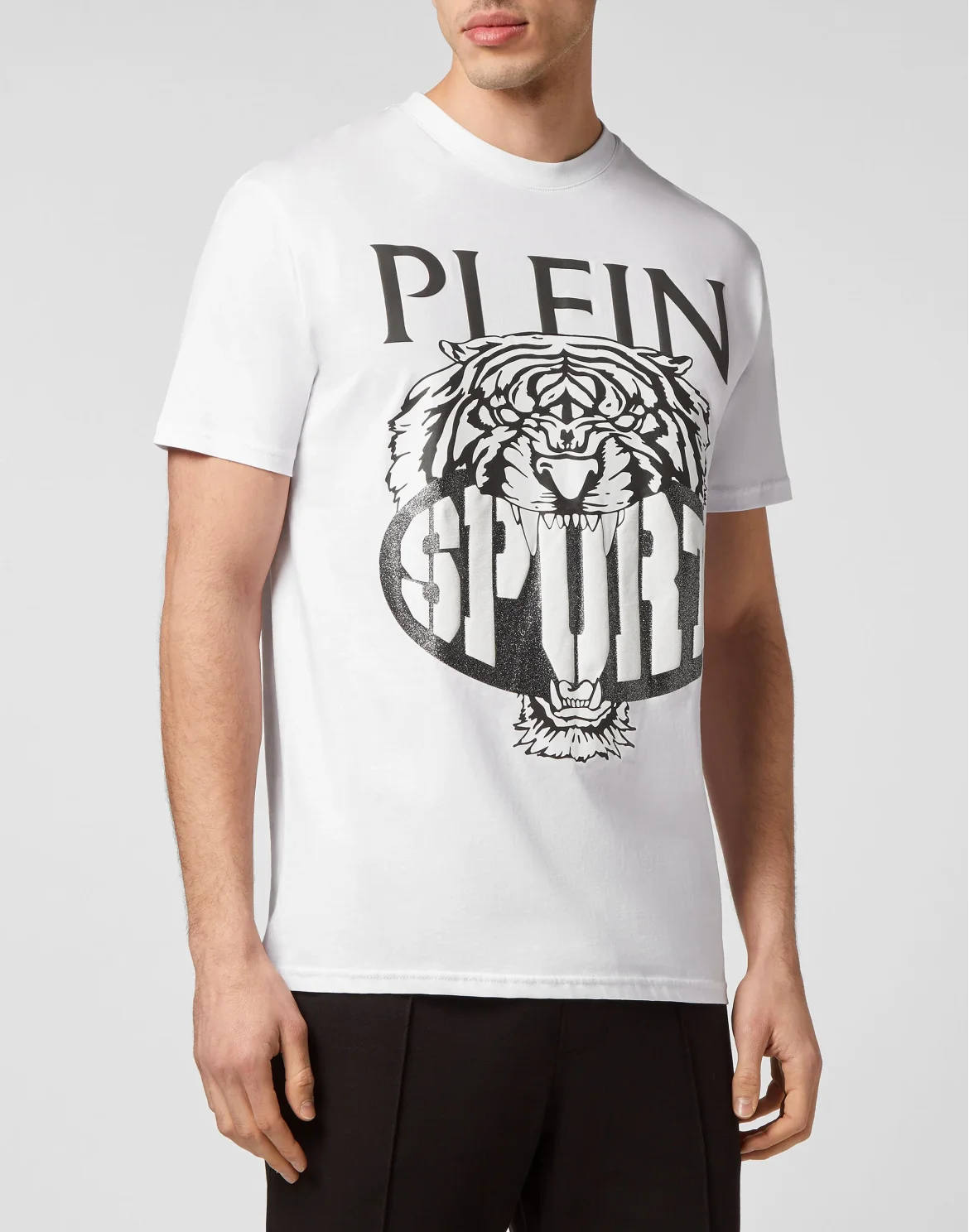T-shirt Round Neck SS Tiger, цвет: Белый