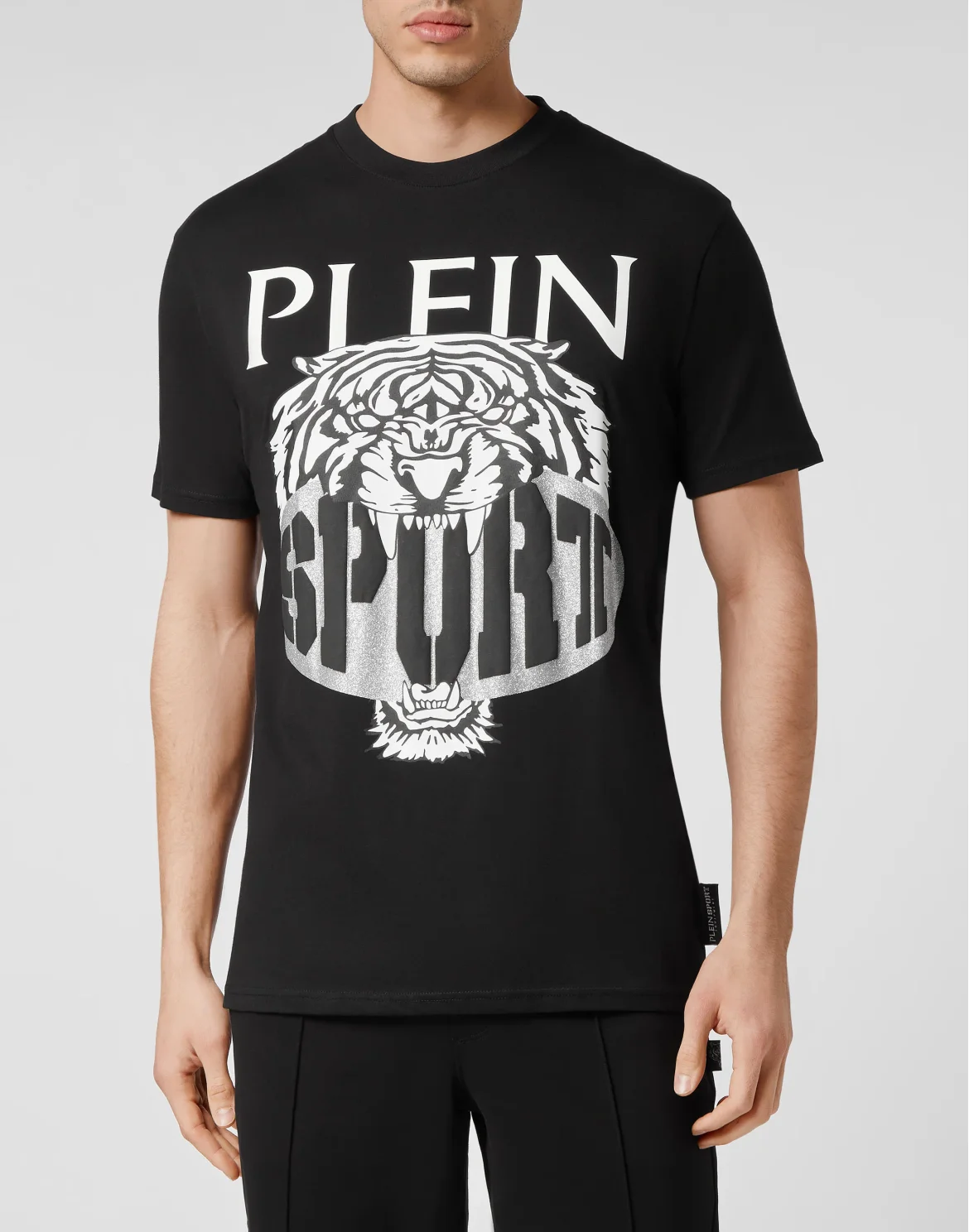 T-shirt Round Neck SS Tiger, цвет: Черный