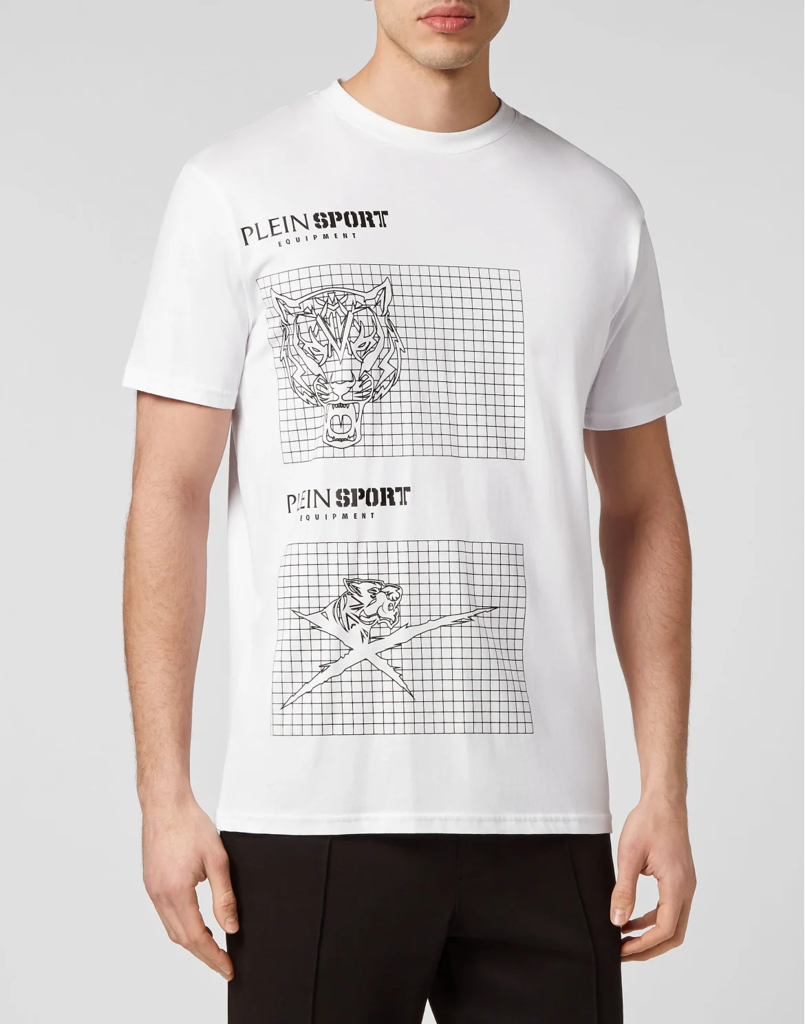 T-shirt Round Neck SS Tiger, цвет: Белый