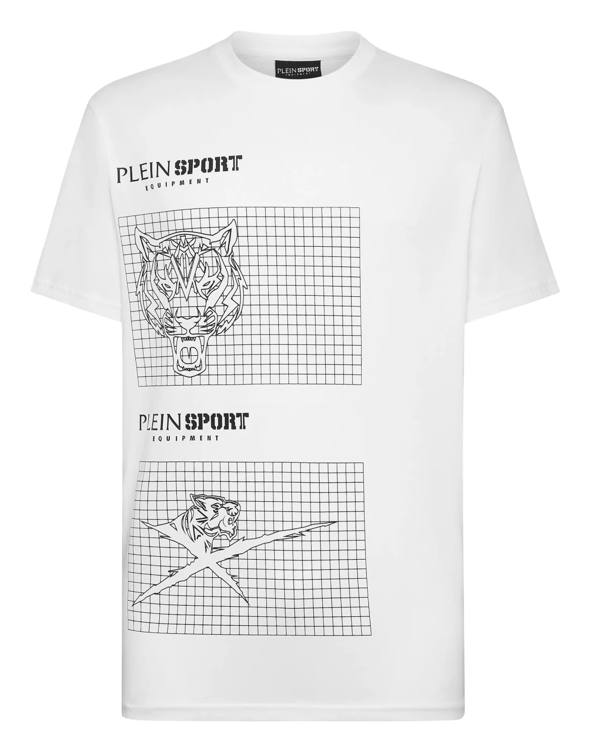 T-shirt Round Neck SS Tiger, цвет: Белый