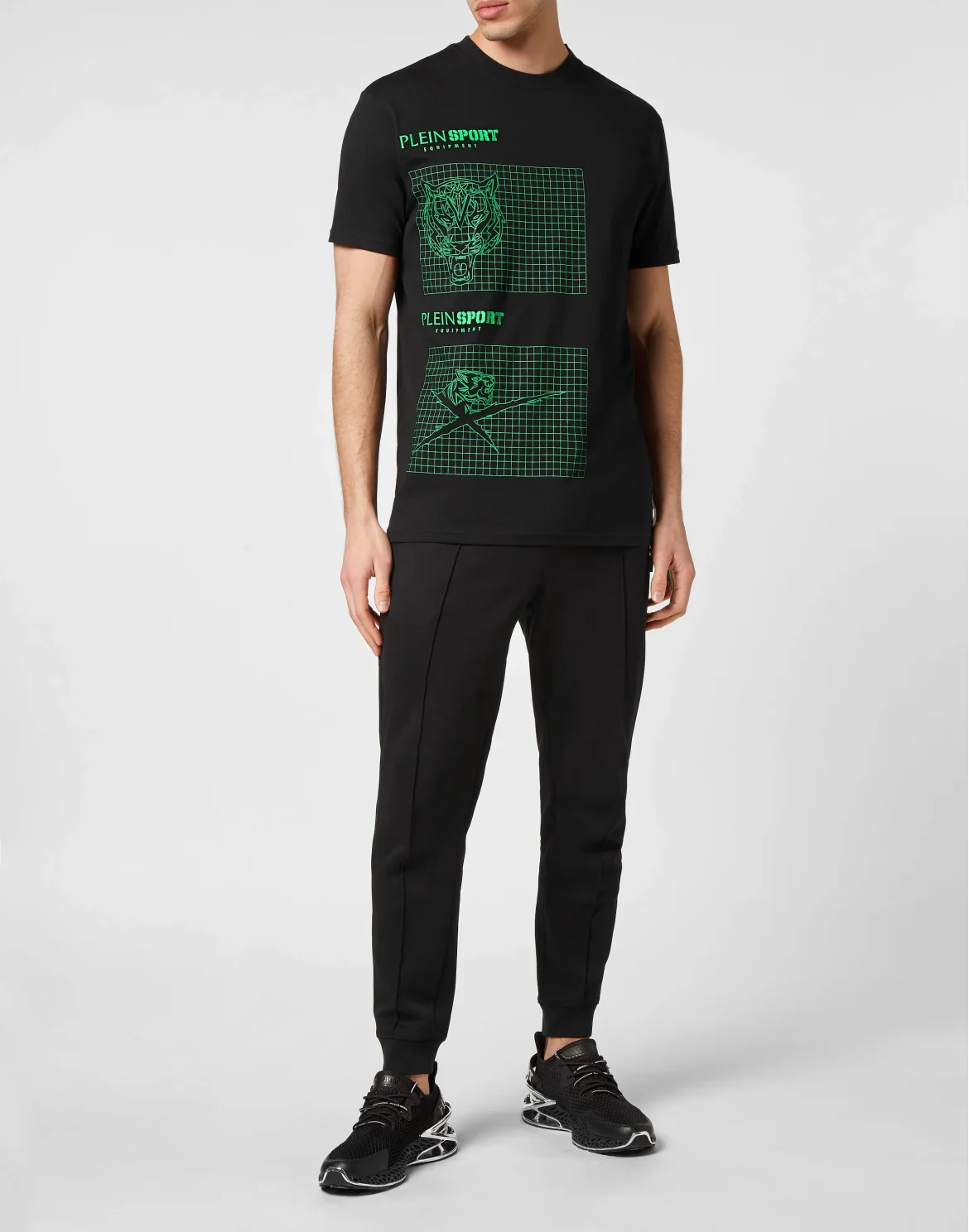 T-shirt Round Neck SS Tiger, цвет: Зеленый
