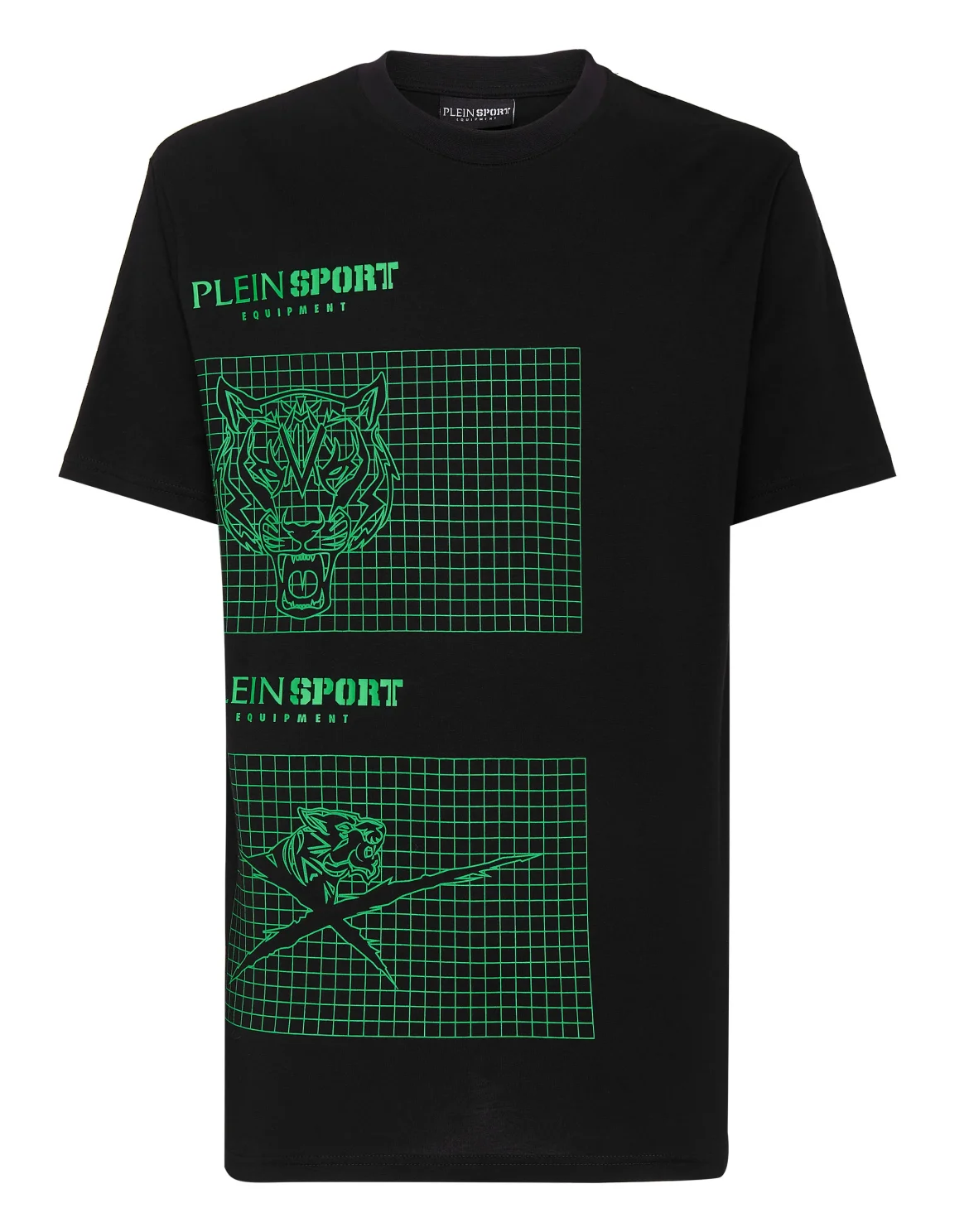 T-shirt Round Neck SS Tiger, цвет: Зеленый