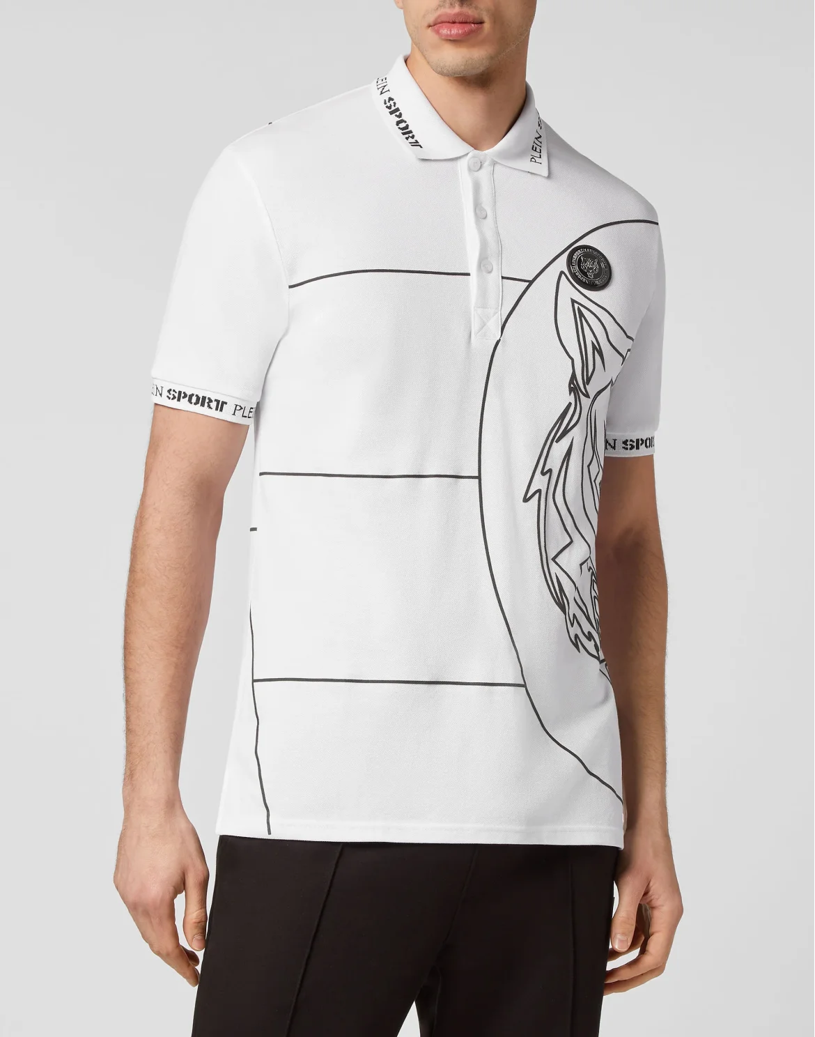 Polo shirt SS Tiger, цвет: Белый
