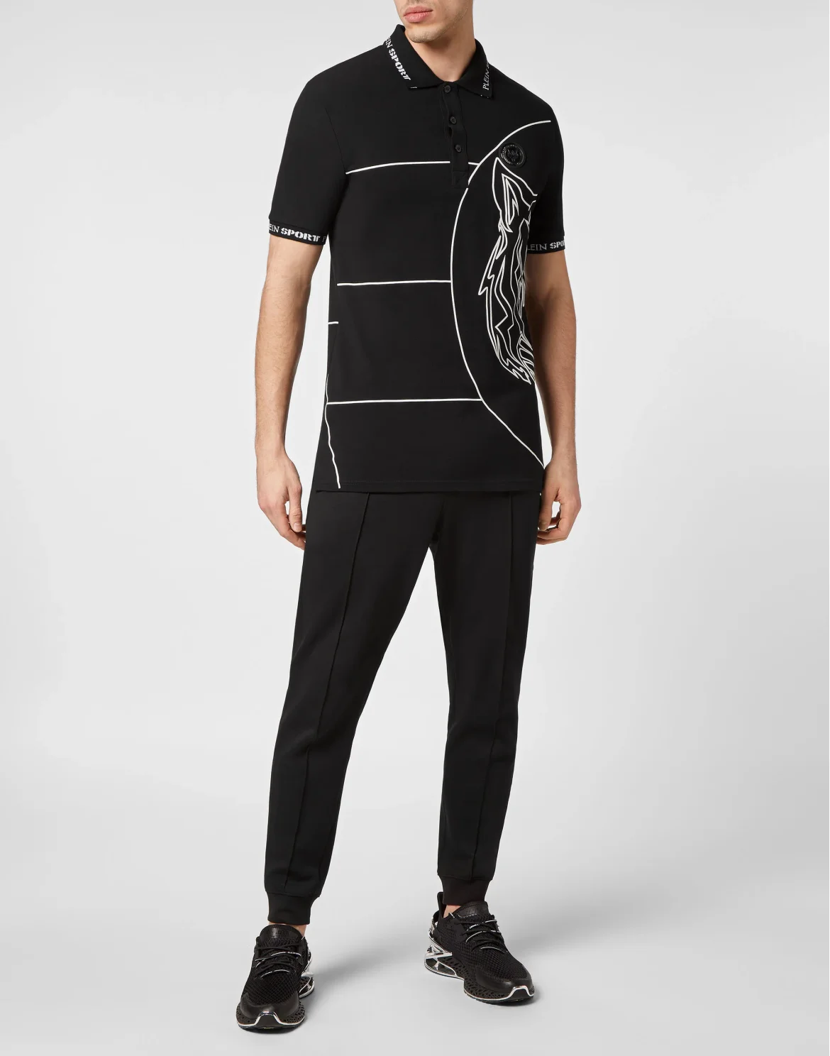 Polo shirt SS Tiger, цвет: Черный