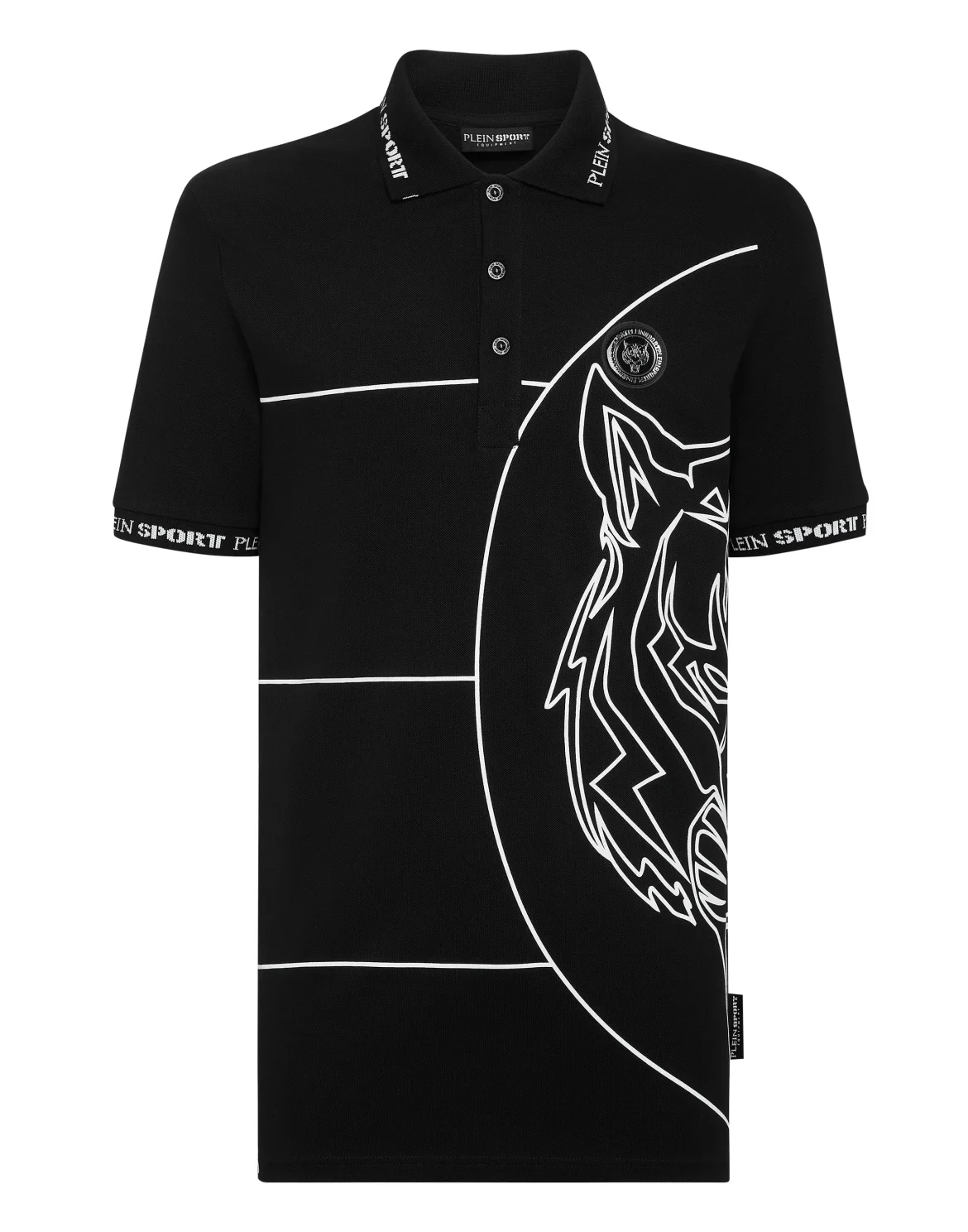 Polo shirt SS Tiger, цвет: Черный