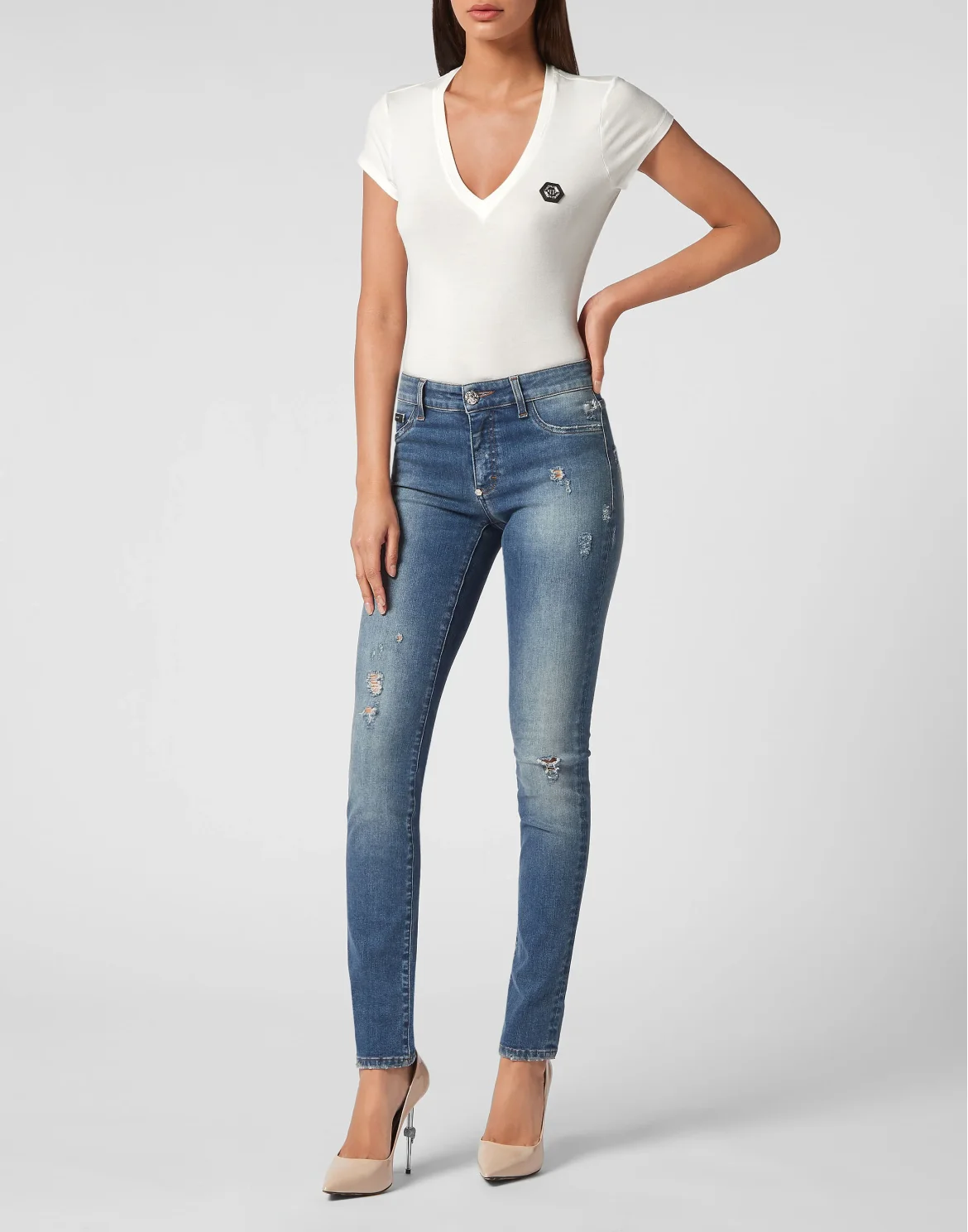 Denim Jegging, цвет: Синий
