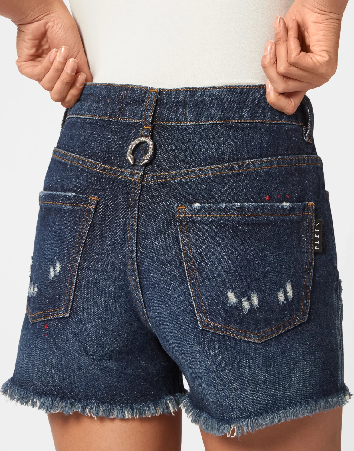 Denim Hot Pants, цвет: Синий