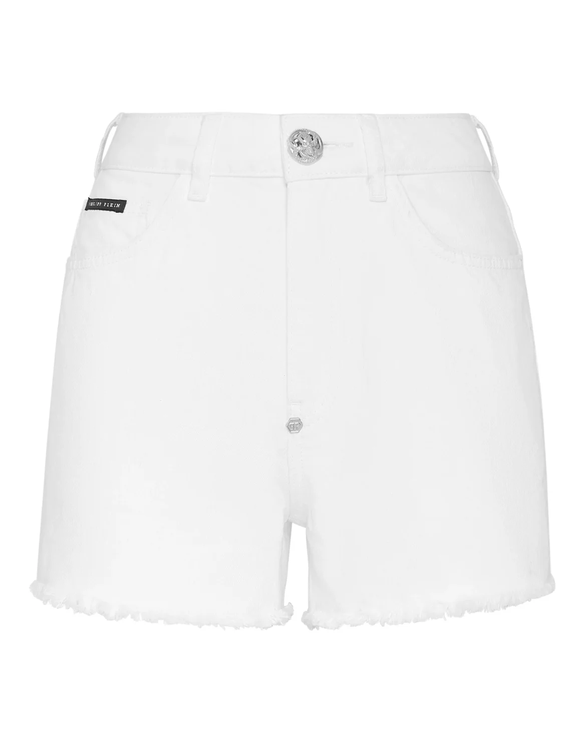 Denim Hot Pants Love, цвет: Белый