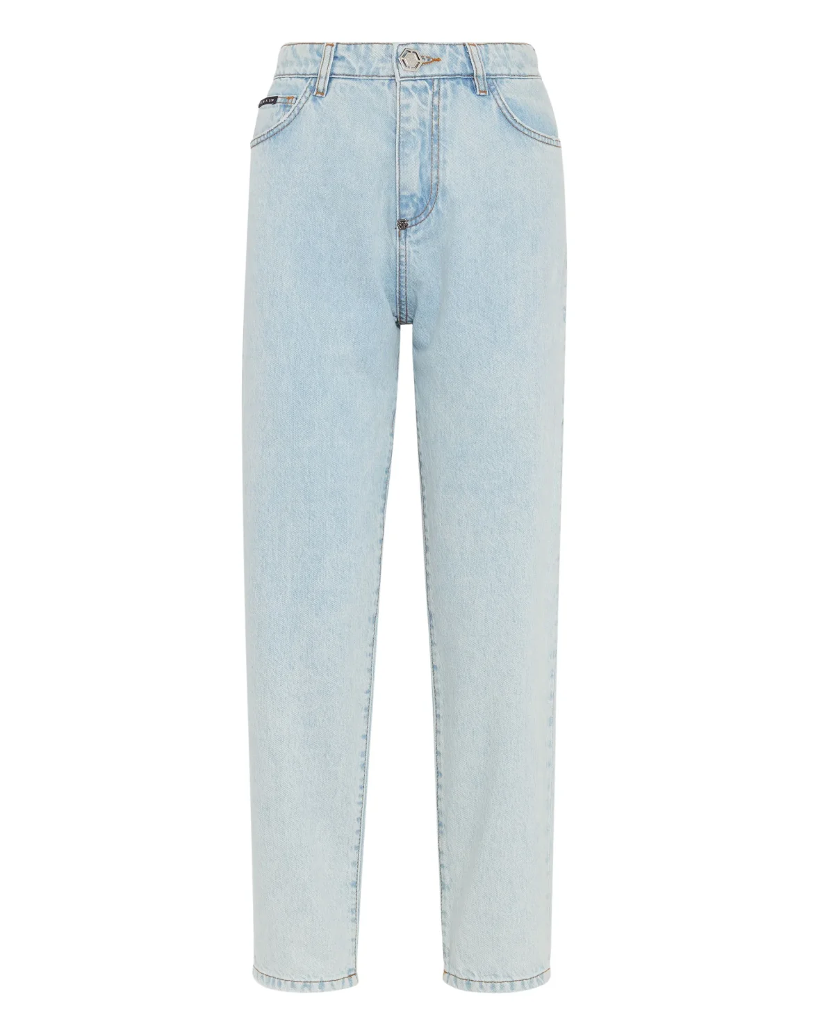 Denim Trousers Mom Fit, цвет: Голубой