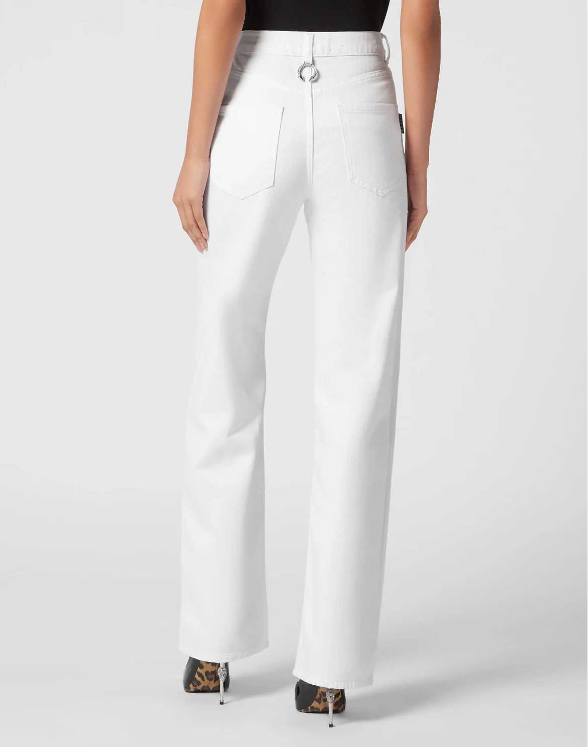 Denim Trousers Palace Fit, цвет: Белый
