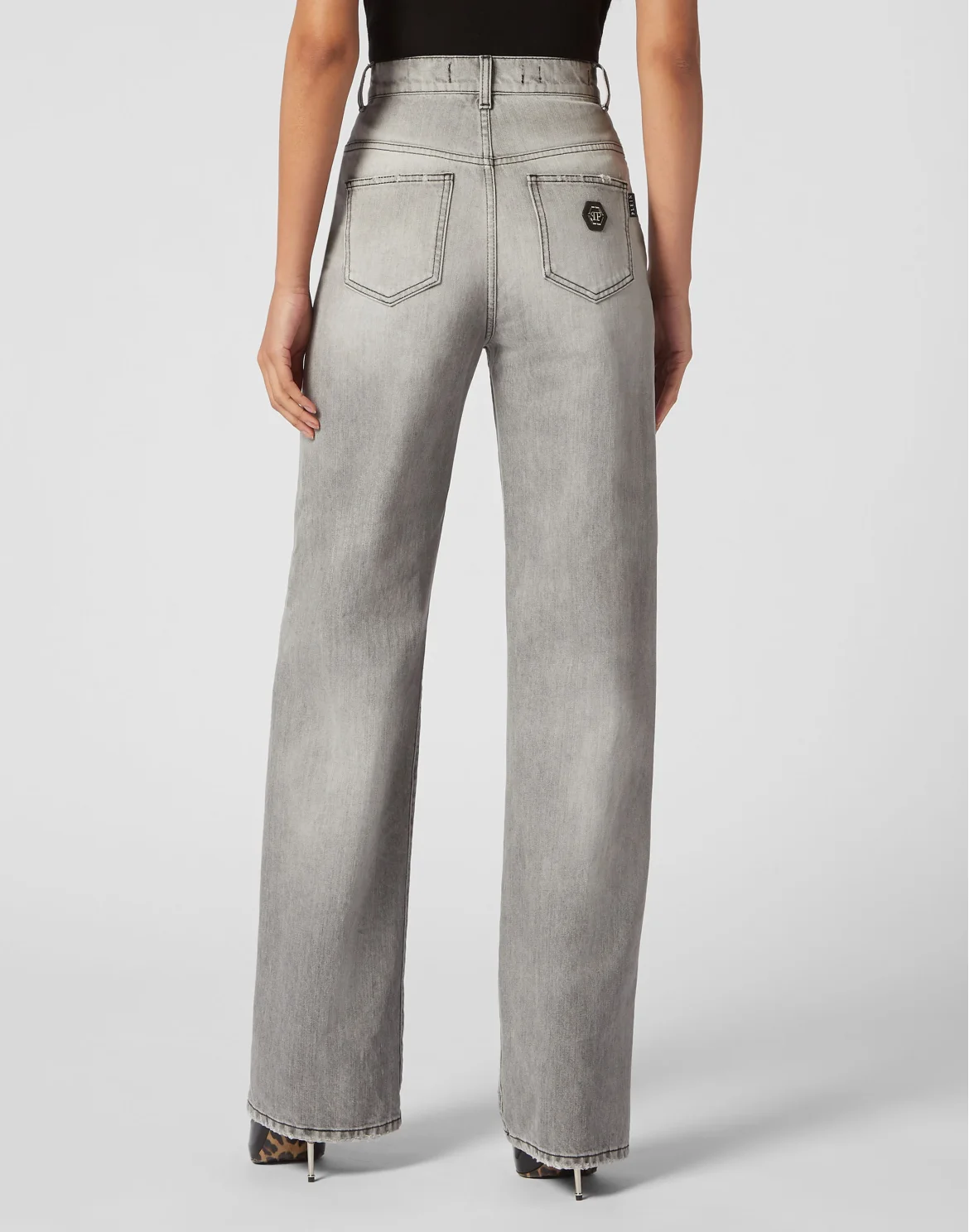 Denim Trousers Palace Fit, цвет: Серый