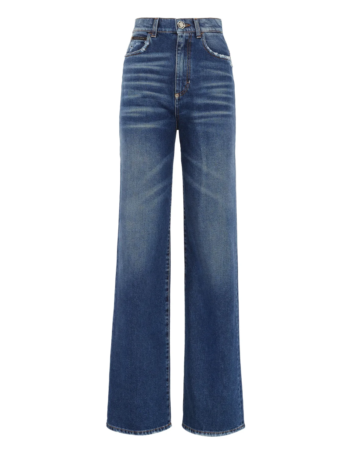Denim Trousers Palace Fit, цвет: Белый