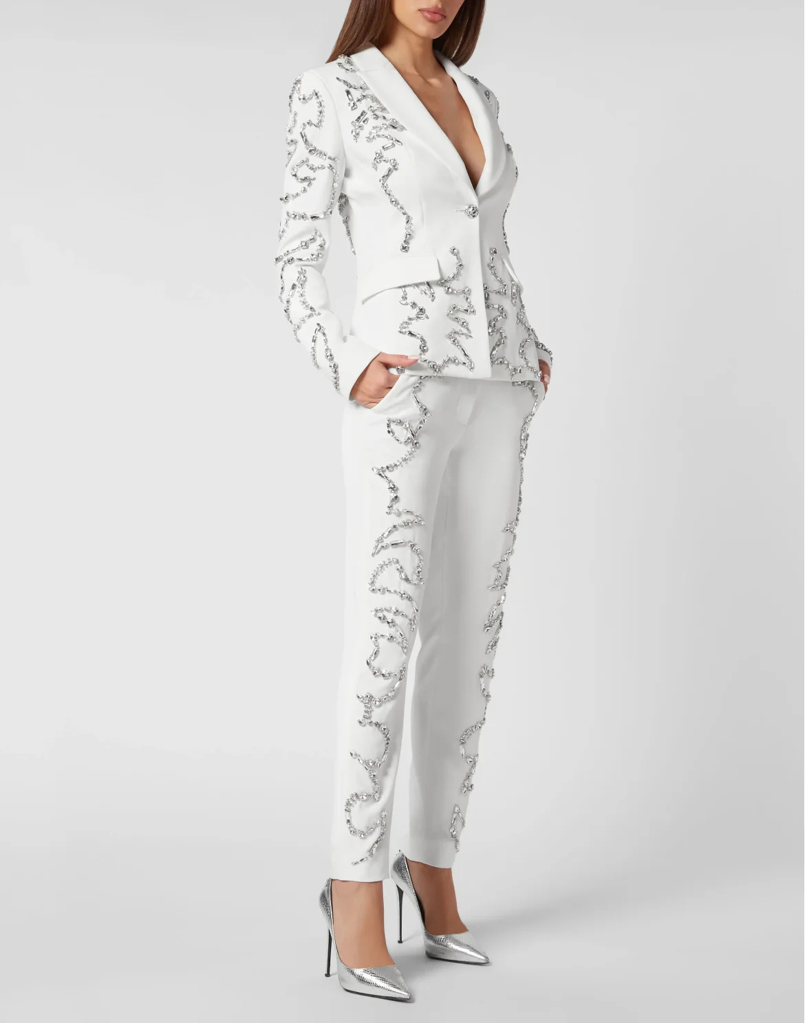Cady Superheroine Blazer Crystal, цвет: Белый