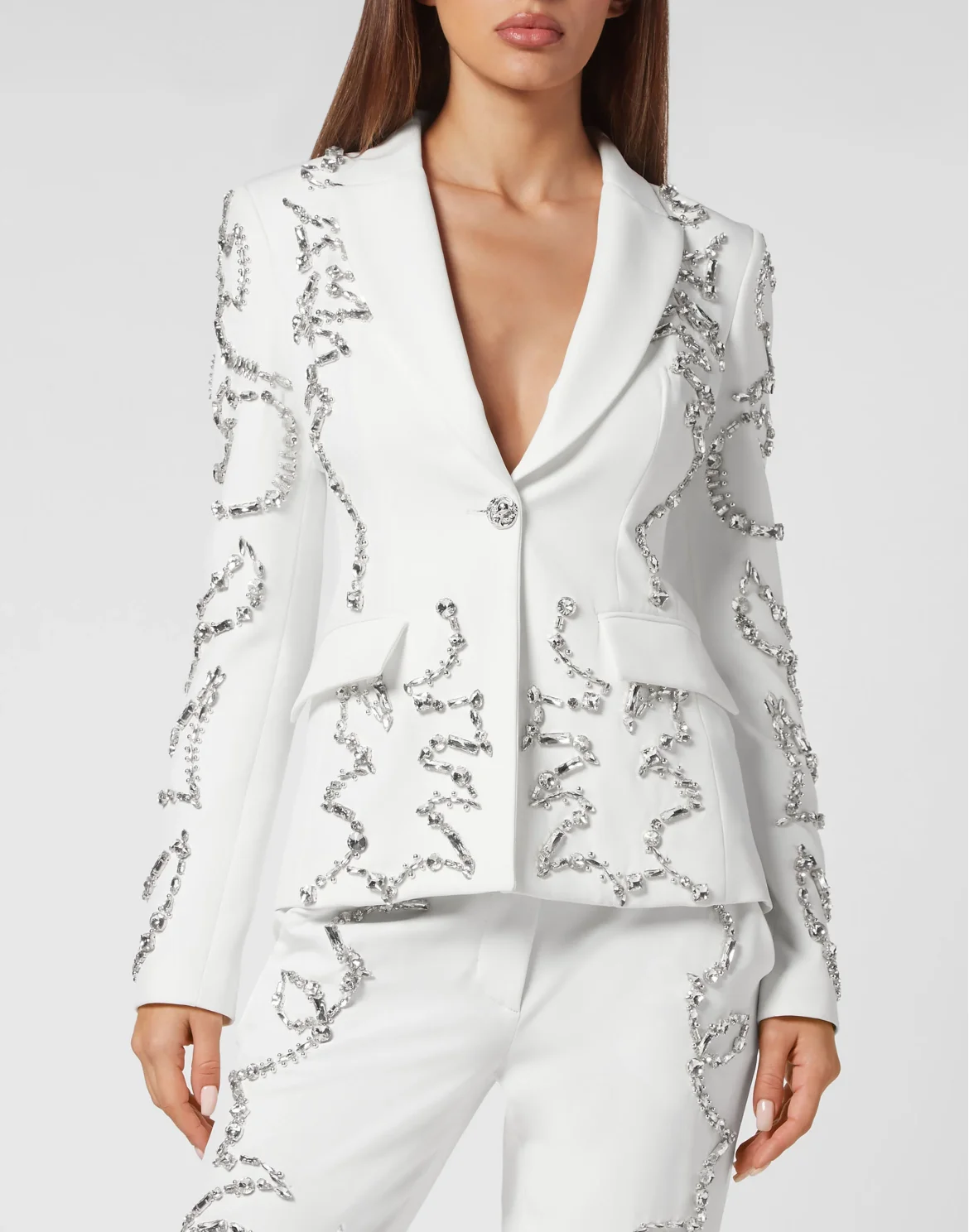 Cady Superheroine Blazer Crystal, цвет: Белый