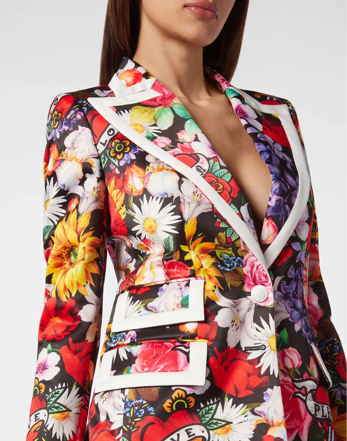 Duchesse Blazer Love Flowers, цвет: Мультиколор