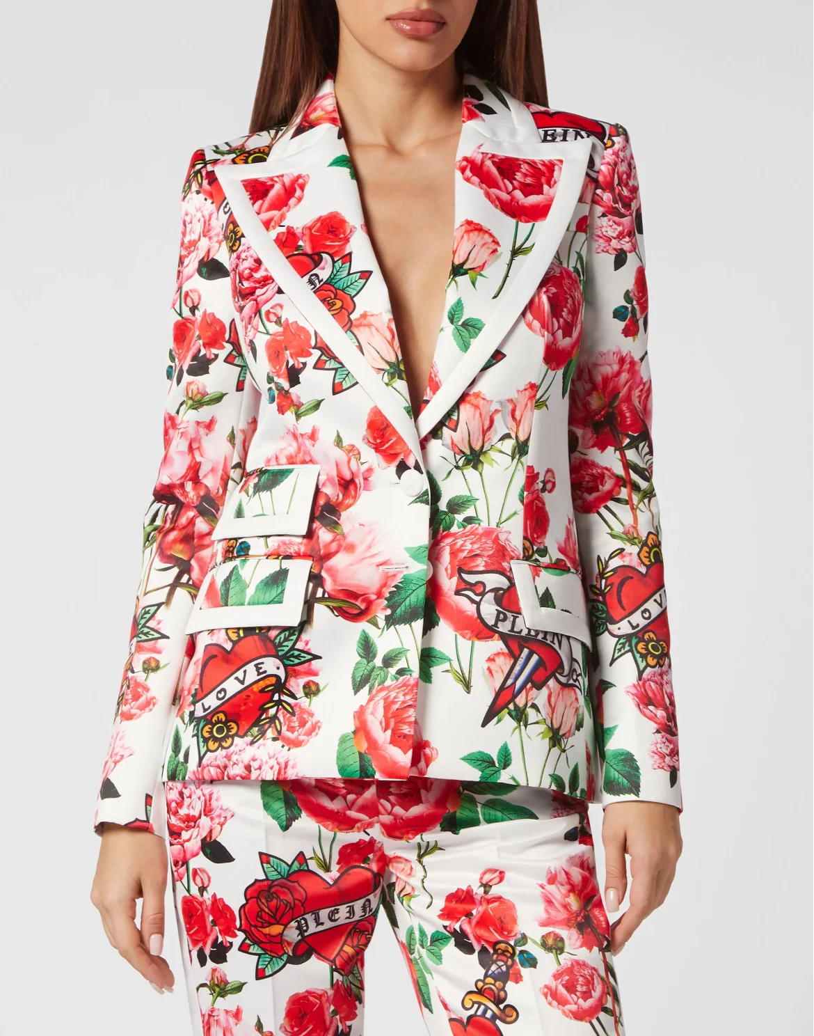 Duchesse Blazer Love, цвет: Белый