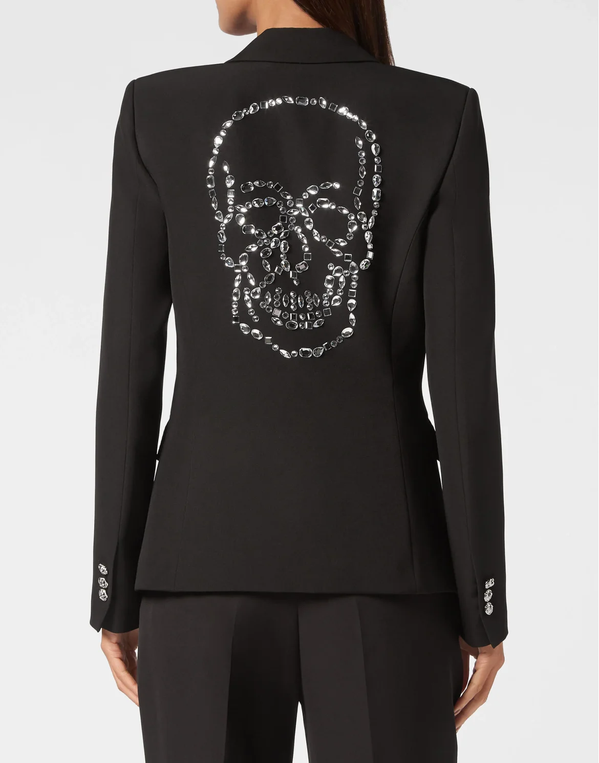 Cady Blazer Crystal Skull, цвет: Черный