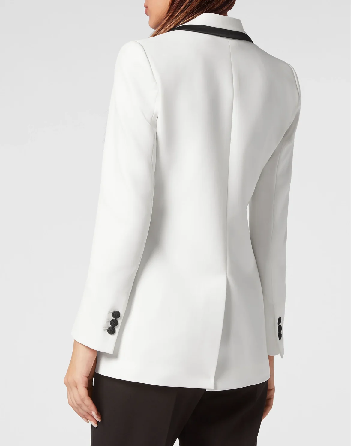 Satin Blazer, цвет: Белый