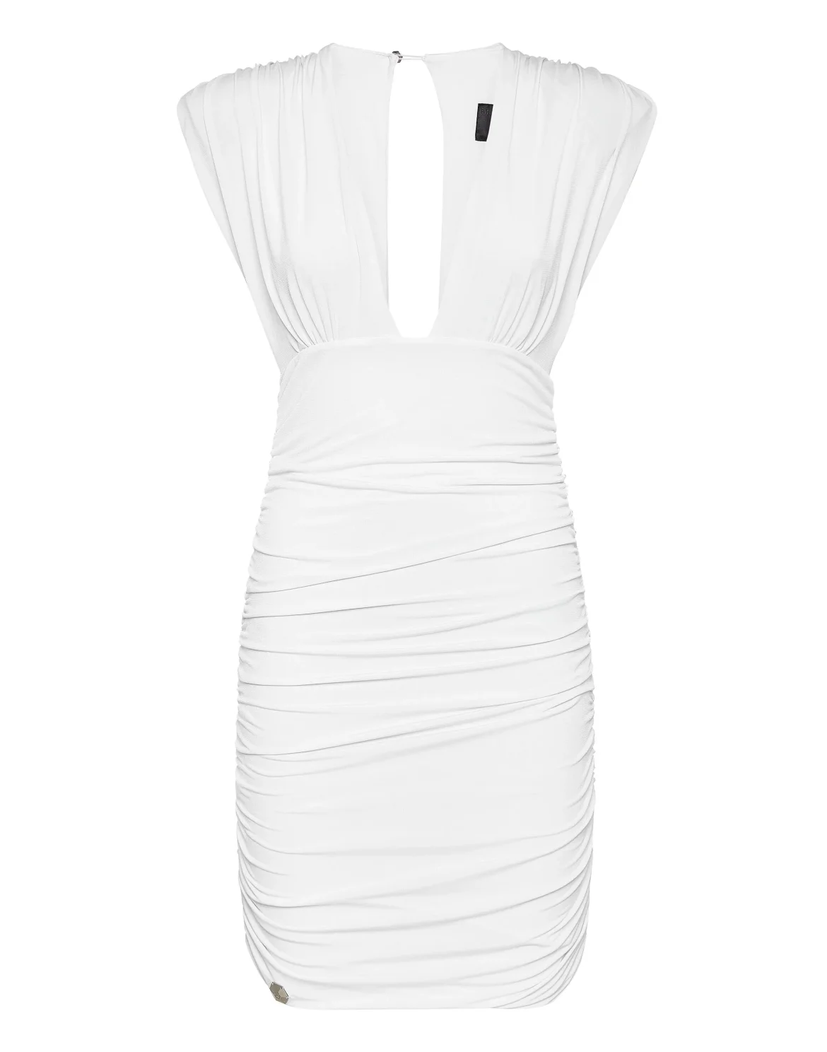 Wrinkles Mini Dress, цвет: Белый