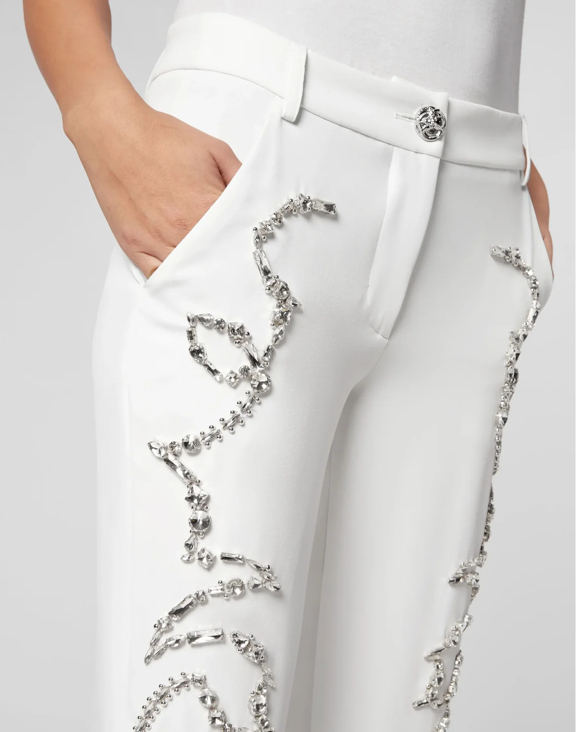 Cady Trousers, цвет: Белый