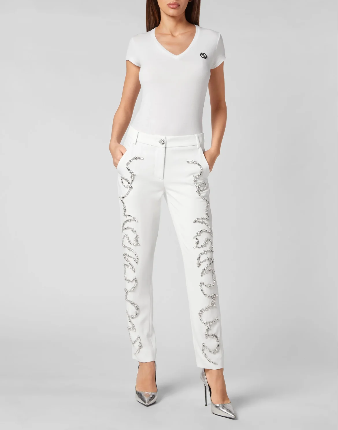 Cady Trousers, цвет: Белый