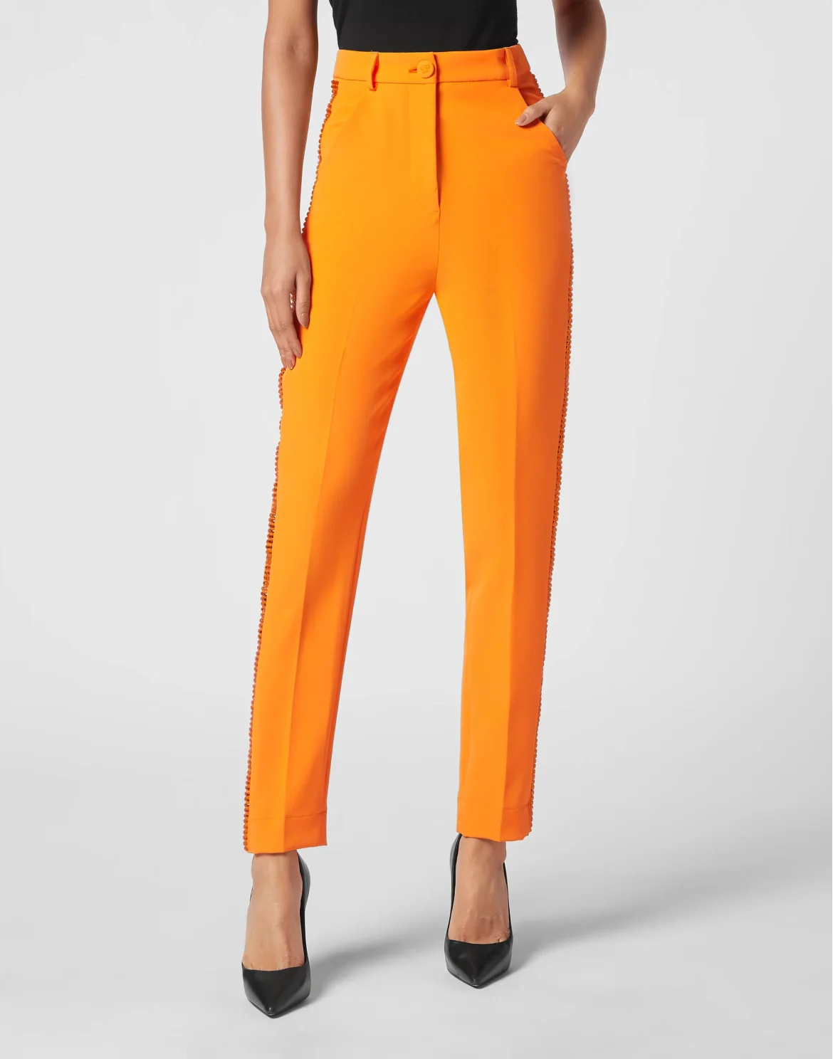 Cady Office Trousers Crystal, цвет: Оранжевый