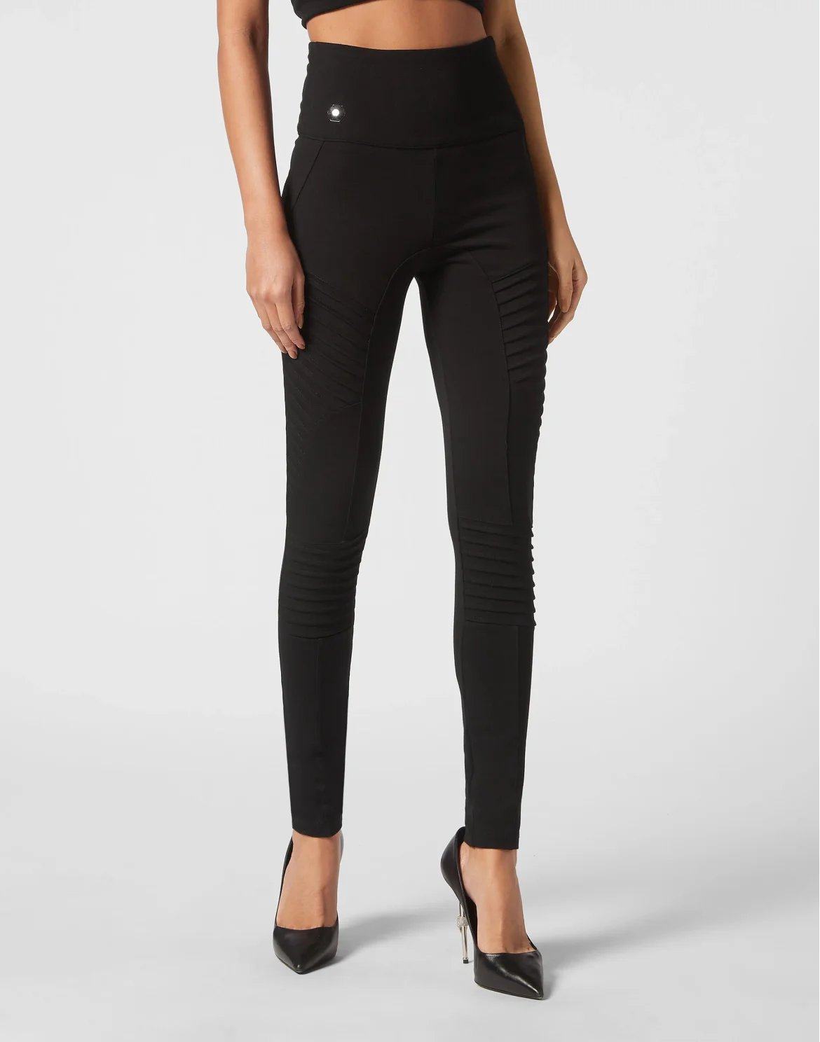 Leggings, цвет: Черный