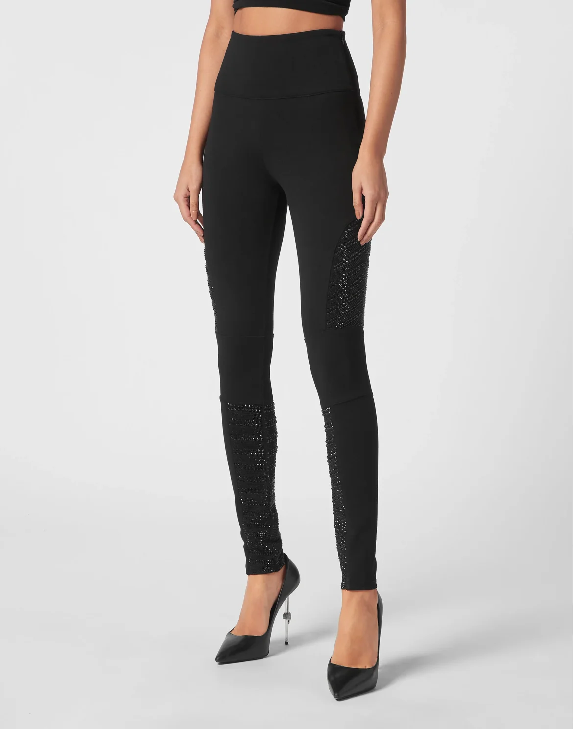 Leggings Crystal, цвет: Черный
