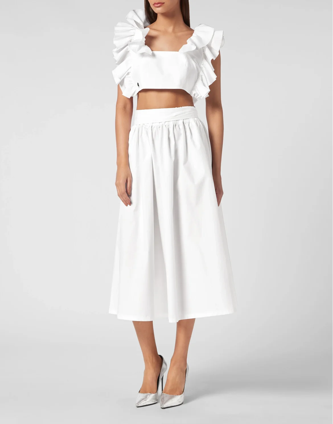 Midi Skirt, цвет: Белый